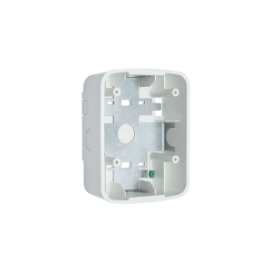 Caja de Montaje en Pared para Bocina y Bocina con Lampara Estroboscopica, Color Blanco